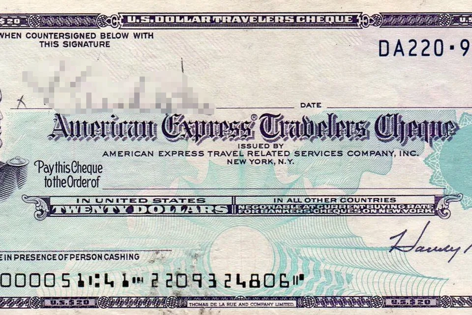 Дорожный чек American Express