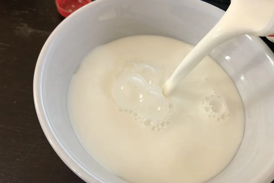 Стакан молока