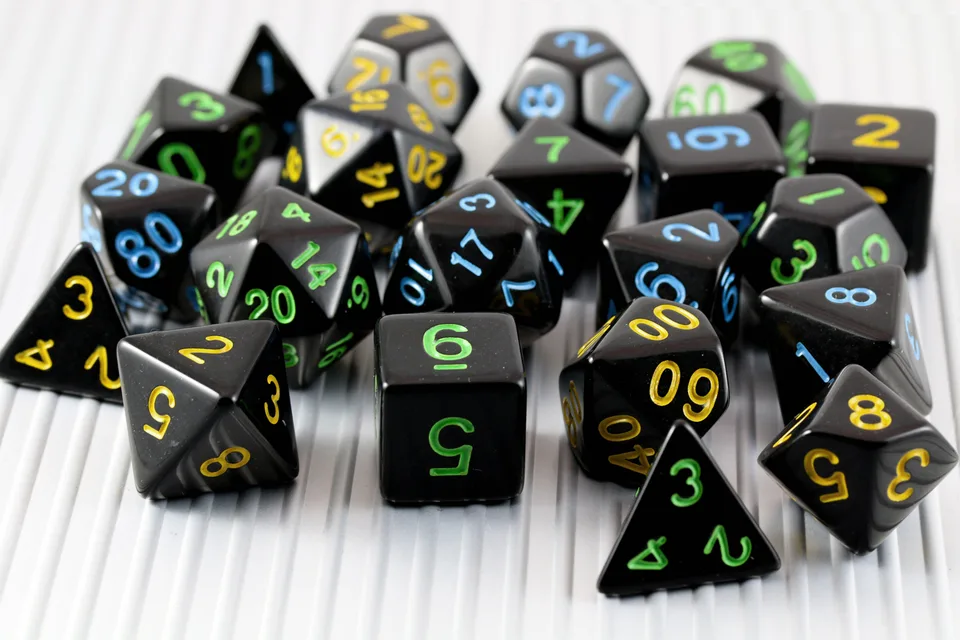 Многогранные кубики для игр