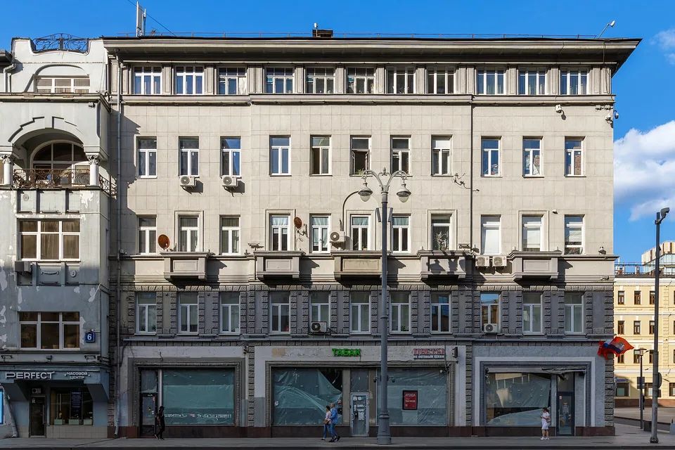 Фасад многоквартирного дома
