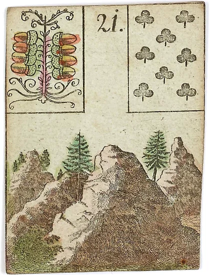 Карта Гора