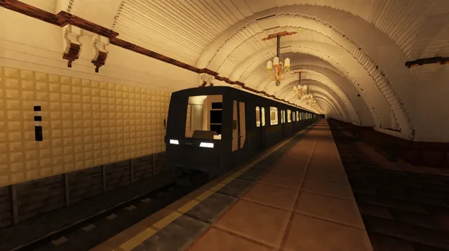 Тоннель московского метро