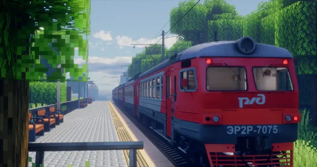 Электричка в моде MTR