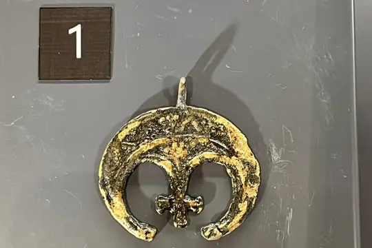 Лунница XIII века, Минское замчище