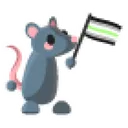 Agender Rat Sticker