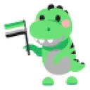 Aromantic T-Rex Sticker