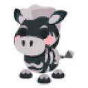 Ash Zebra Sticker