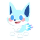 Aurora Fox Sticker