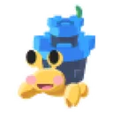 Castle Hermit Crab Sticker
