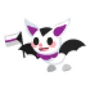 Demisexual Bat Sticker