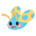 Diamond Ladybug Sticker