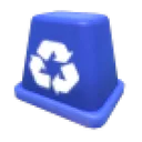 Eco Blue Recycling Bin Hat