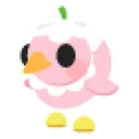 Flower Power Duckling Sticker