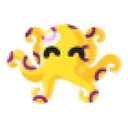Intersex Ringed Octopus Sticker