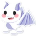 Lavender Dragon Sticker