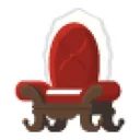 Santa's Throne Sticker
