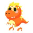 Scorching Kaijunior Sticker