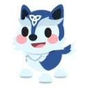 Shiver Wolf Sticker