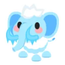 Snowy Mammoth Sticker