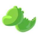 T-Rex Throw Toy Sticker