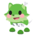 Zombie Wolf Sticker