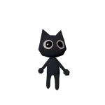 Mini Cute Black Cat