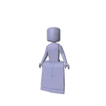 Thin Woman Blocky