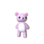 Pink Kawaii Teddy Bear