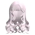ノ꒰ (FREE UGC) Curly Doll Princess Hair Baby Pink ♡