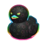 Rainbow Neon Star Duck | Catalog Avatar Creator