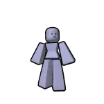 Stylized Cartoony Blocky Woman