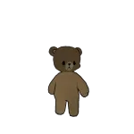Mini Brown Teddy Bear