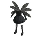 Goth Winged Outfit