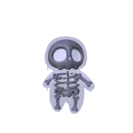 Mini Slime Skeleton Plushie (RECOLORABLE)