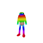 Baby Rainbow Glowing Goober!