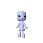 [Animated] Wii Mii Low Poly Chibi (Female)