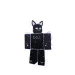 Fluffy Space Cat {Black}