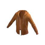 Zip Hoodie - Orange
