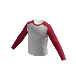 Baseball Long Sleeve - Red