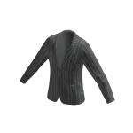 Business Coat - Striped Gray