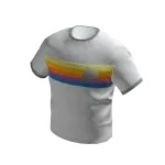 Striped T-Shirt - White 