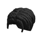 Sideswept Dreads - Black