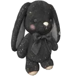 🖤 FREE 🖤 (K222C) Bunny Plush black Cosmic 🐰