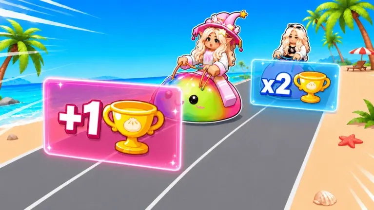 Dumpling Squishy Race