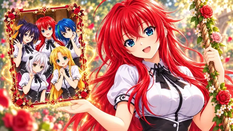 Anime Girl Card Collection