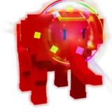 Rainbow Carnival Elephant