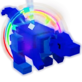 Rainbow Pachycephalosaurus