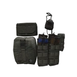 спереди