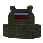 спереди