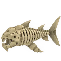 Skeletal Dunkleosteus